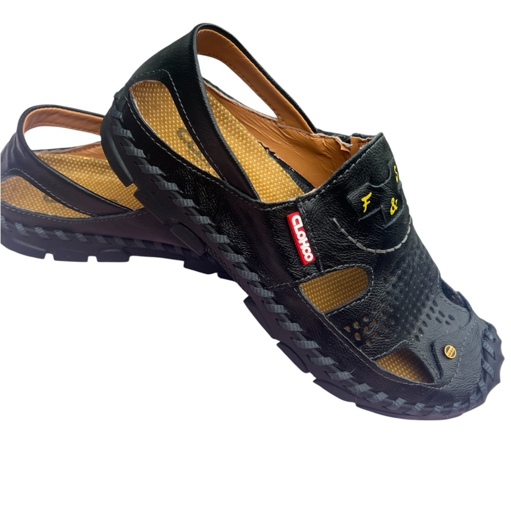 Clohoo Men's Sandals Are Comfortable, Durable and Hand-stitched Non-slip Shoes